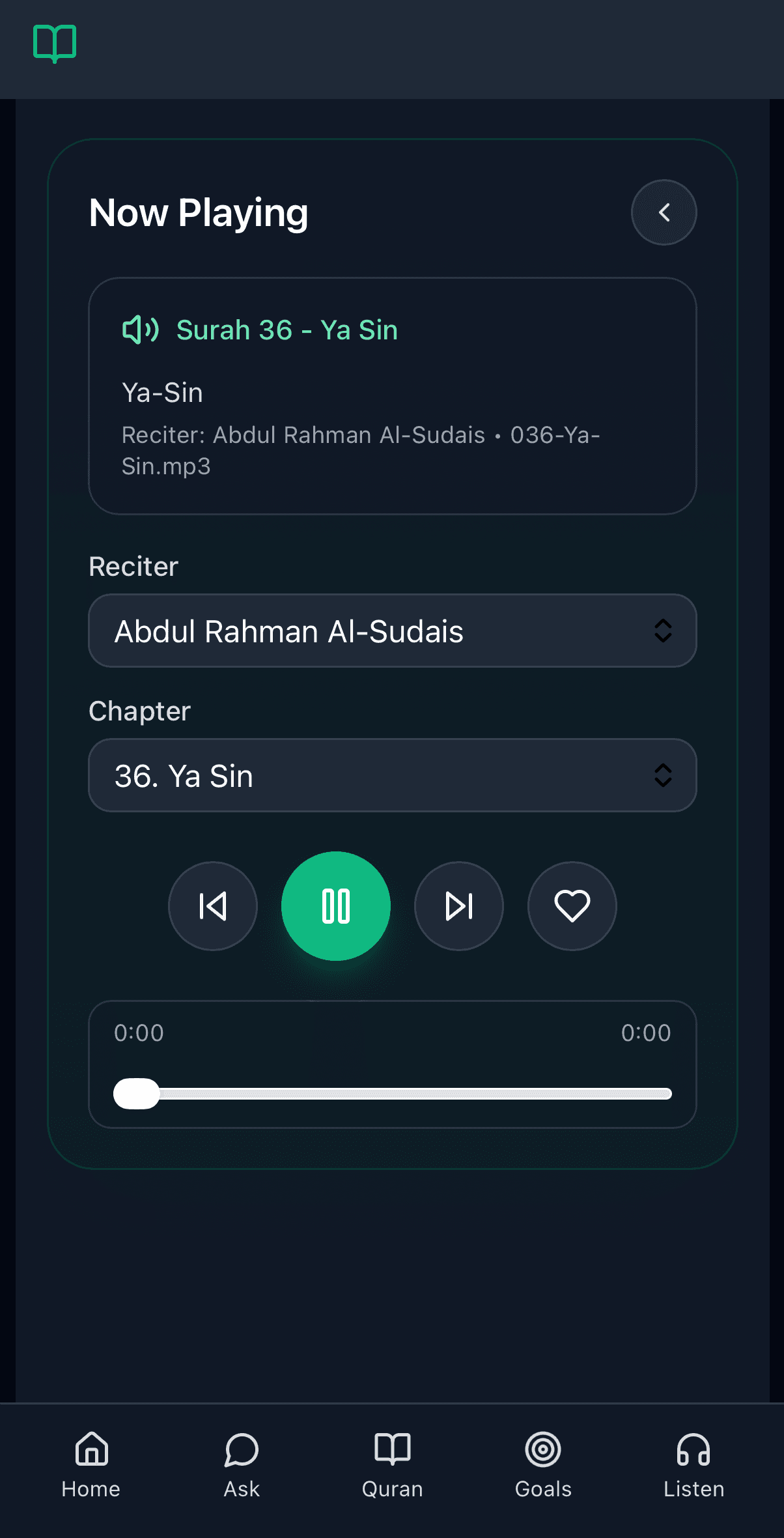 Hadith library